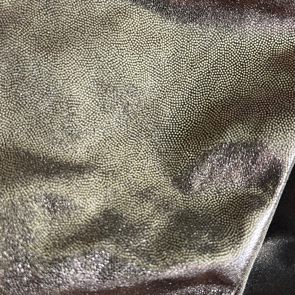 Good American Foil Better Bikini Rev Bottom Mocha Metallic Bronze - Picture 5 of 9